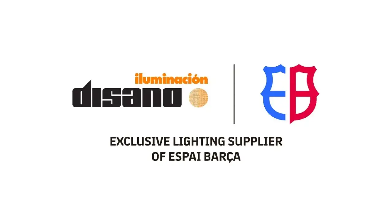Disano, oświetlenie dla Espai Barça, dumny sponsor Barcelony.